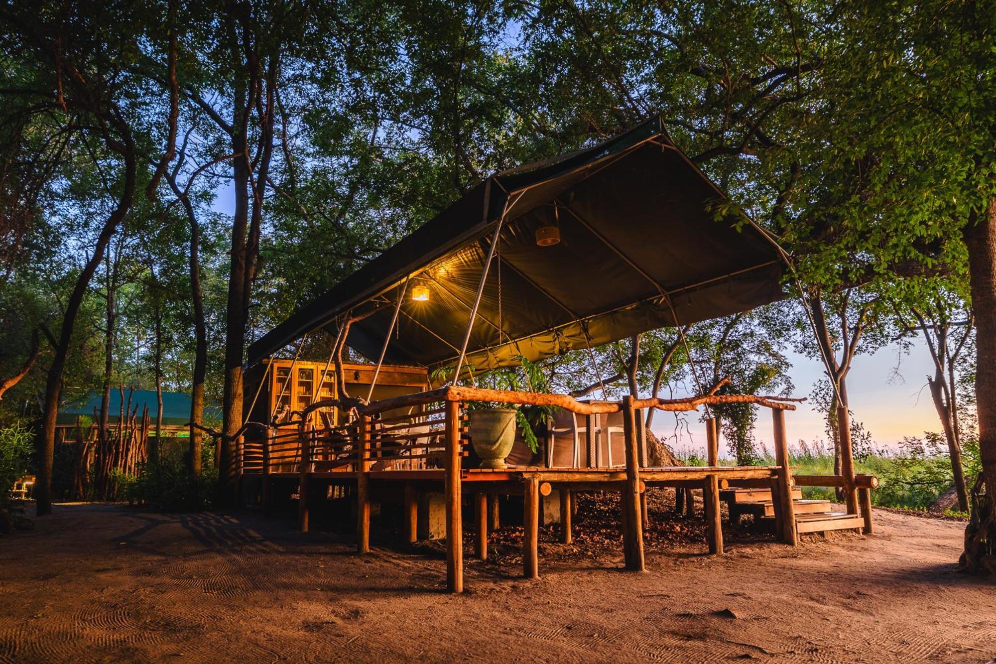 Askiesbos - Samochima Bush Camp Shakawe Eksteriør bilde
